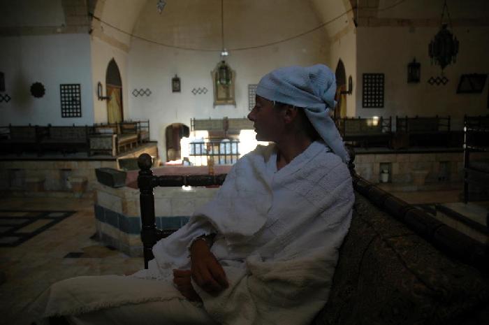 Christine au hammam