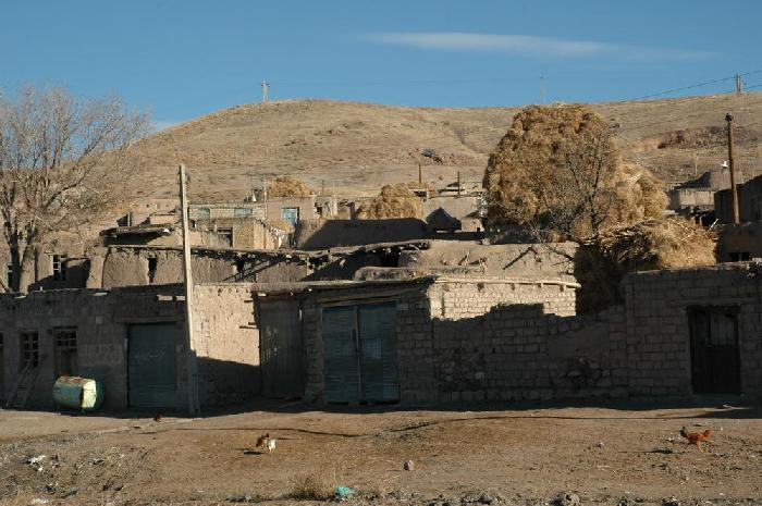 Entre Tabriz et Zanjan