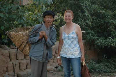 Christine and a friend