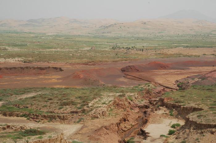 Sur la route de Jartai