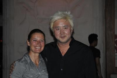 Christine et Paik Sang Woo
