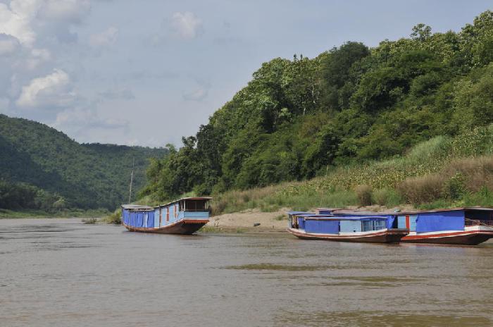 Sur le Mkong  Luang Prabang