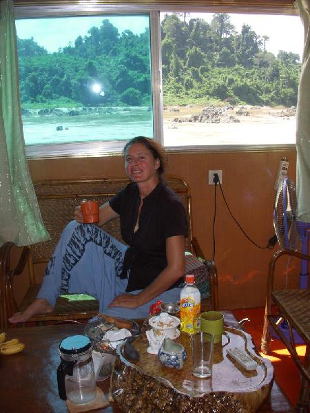 Christine au salon