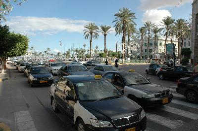 La grande place "Green Square" de Tripoli