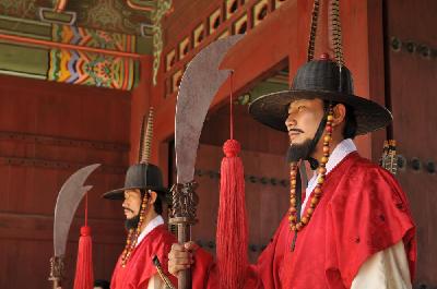 Gardes du palais de Gyeongbokgung