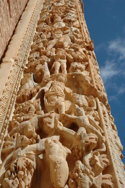Leptis Magna colonne de la basilique